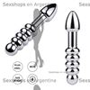 Plug doble punta metalico